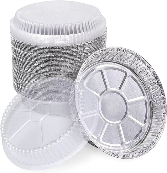 Round foil pans